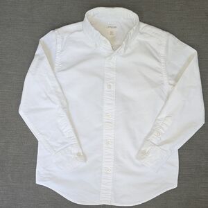 Crewcuts Boys White Casual Button Down Shirt